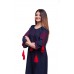 Embroidered Dress "Chiffon Night"